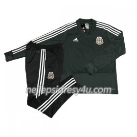 Mexiko Tréninkový Mikina Soupravy 2018 Zelená